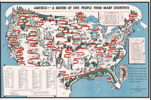O hartă din 1940